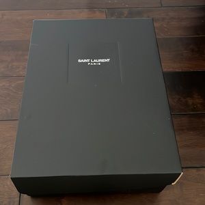 Empty YSL Saint Laurent small purse box AUTHENTIC